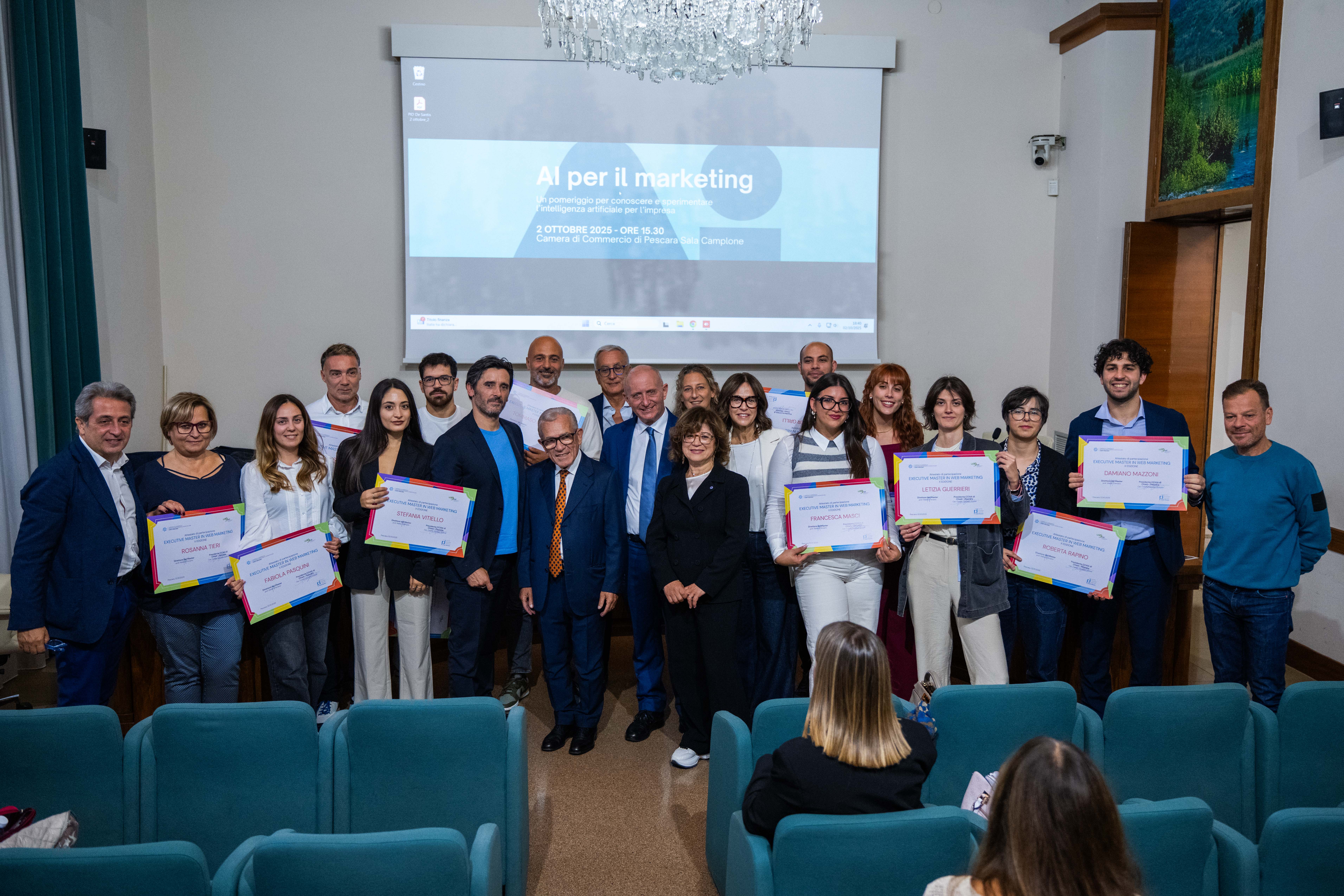 Al via l�XI edizione del Master in digital marketing: dieci borse di studio messe a disposizione dalla Camera di commercio Chieti Pescara