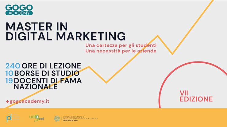 Master in digital marketing:  settima edizione e dieci borse di studio
