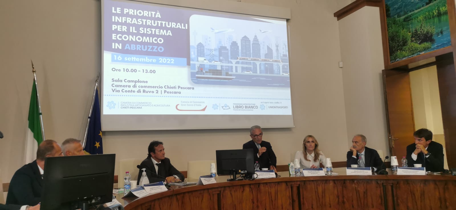 Le Camere di commercio abruzzesi fautori dello sviluppo infrastrutturale del territorio