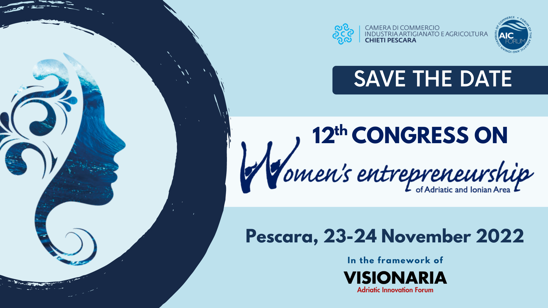 12&deg; congresso per l\'imprenditoria femminile della macro regione adriatico ionica