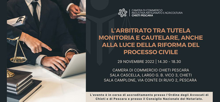 Seminario: L\'arbitrato tra tutela monitoria e cautelare