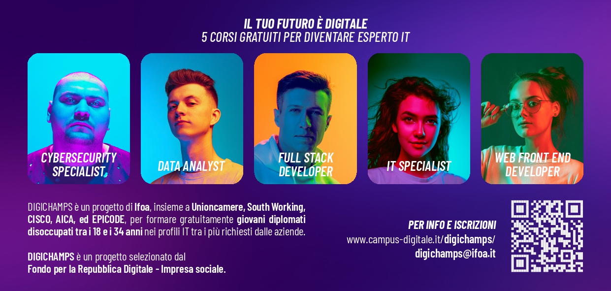 DIGICHAMPS - Il tuo futuro &egrave; digitale