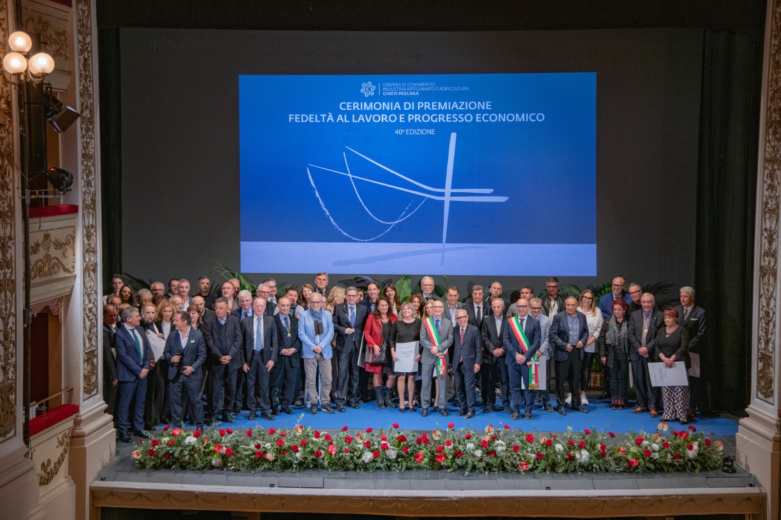 Quarantesima edizione del Premio Fedelt&agrave; al lavoro