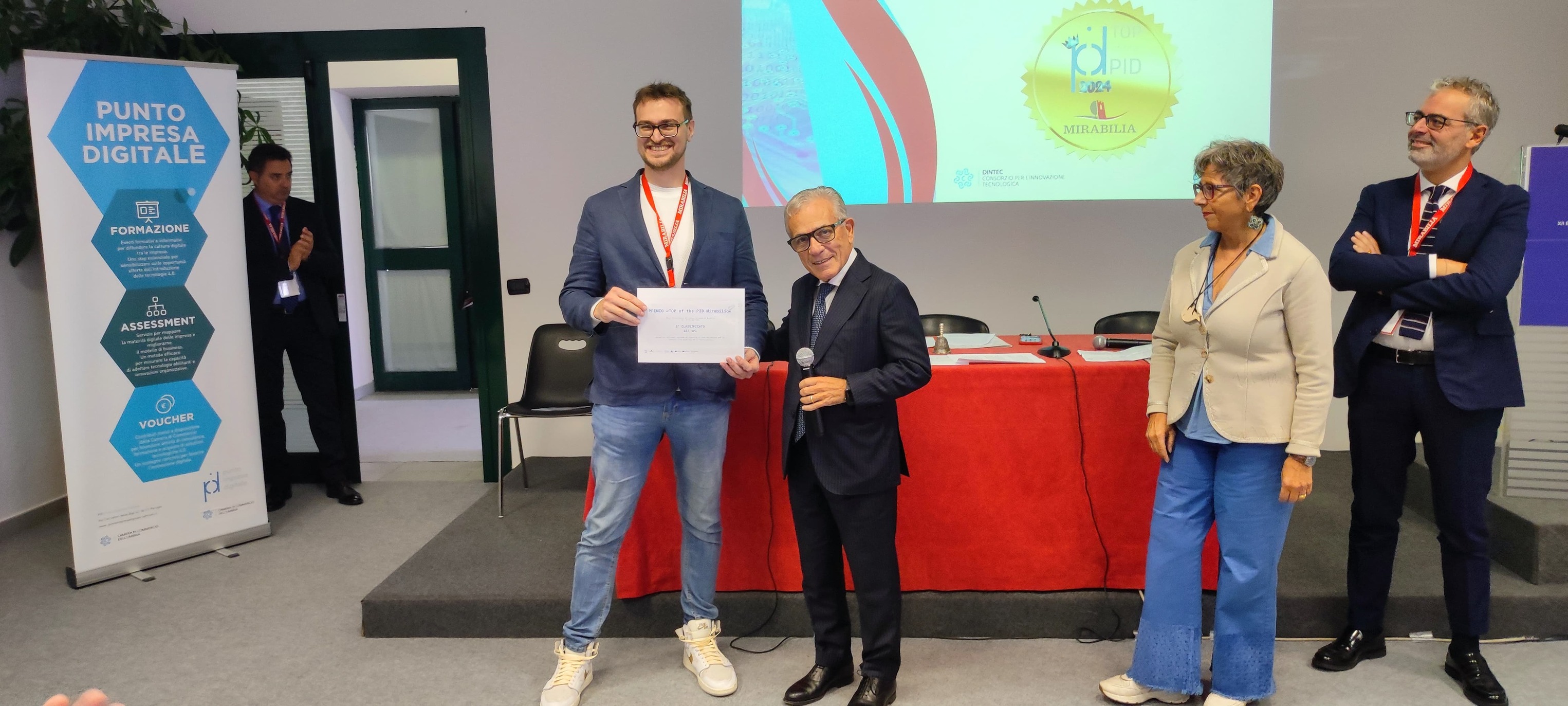 Top of the PID - Mirabilia 2024: I2T srl di Chieti conquista il secondo posto al premio Top of the PID � Mirabilia 2024