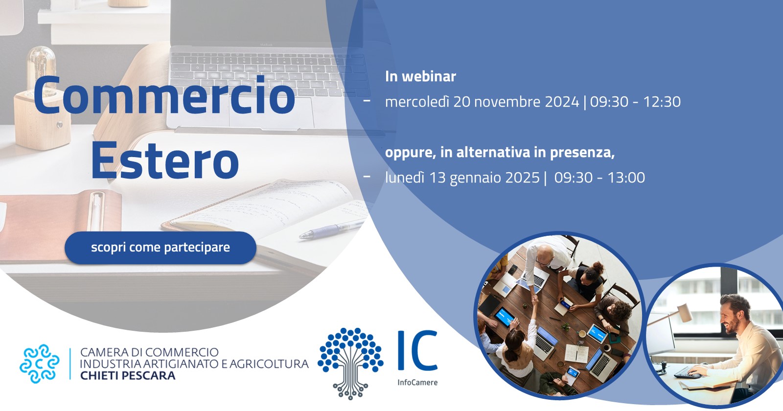 Corso Commercio Estero presso la Camera di Commercio